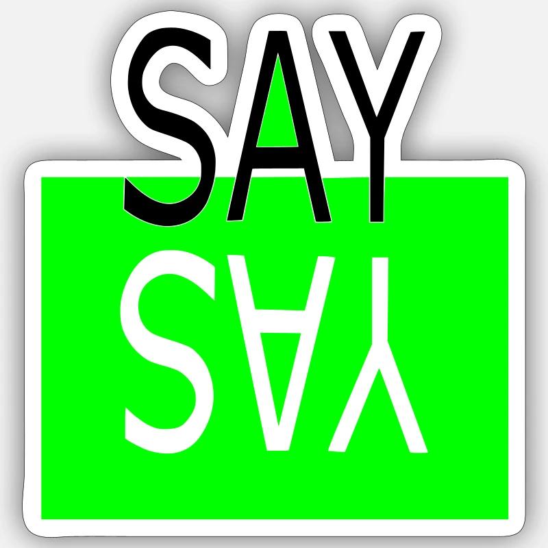 Sticker size S (10 x 10 cm) - 