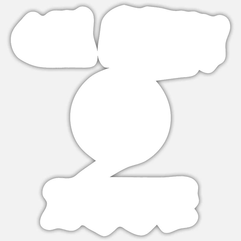 Sticker taille S (10 x 10 cm) - 