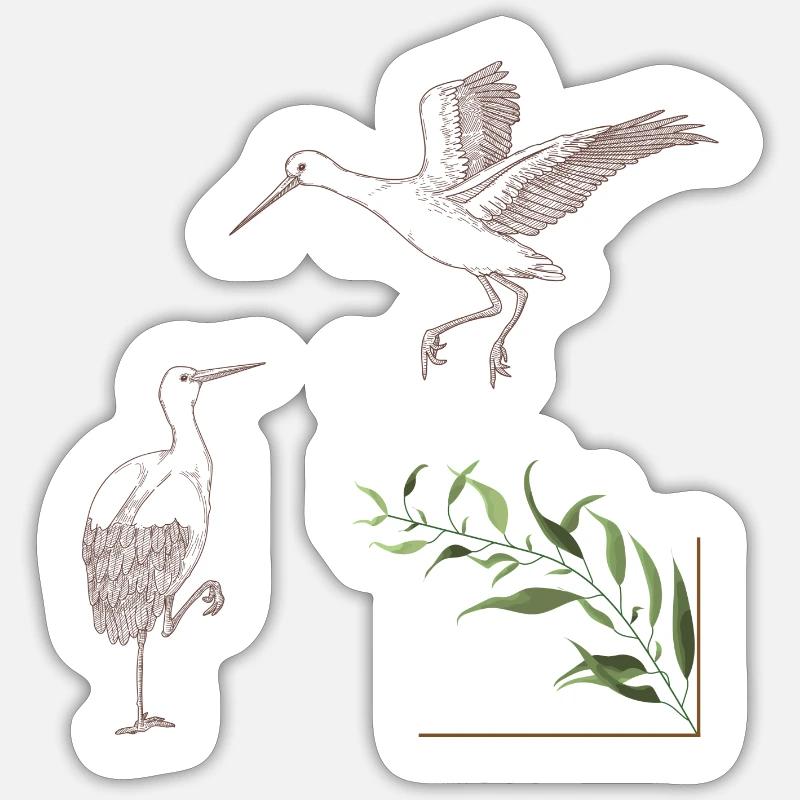 Sticker Größe S (10 x 10 cm) - 