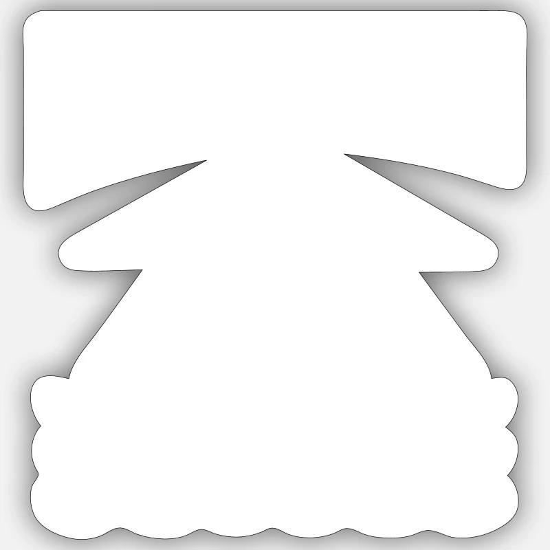 Maritime surveillance - Sticker size S (10 x 10 cm) - white matte