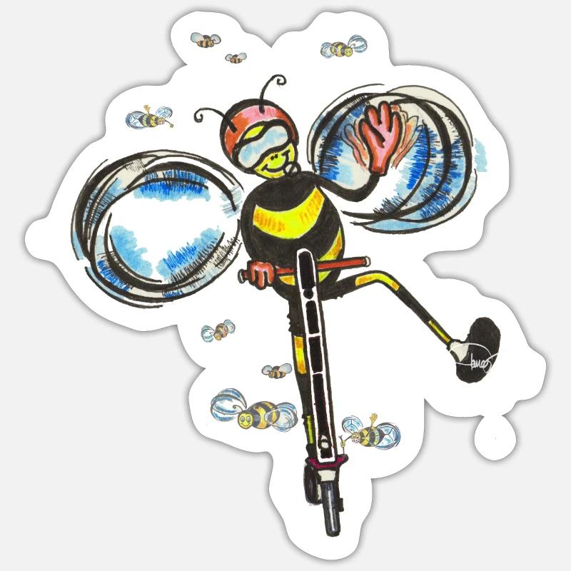 Sticker Größe S (10 x 10 cm) - 