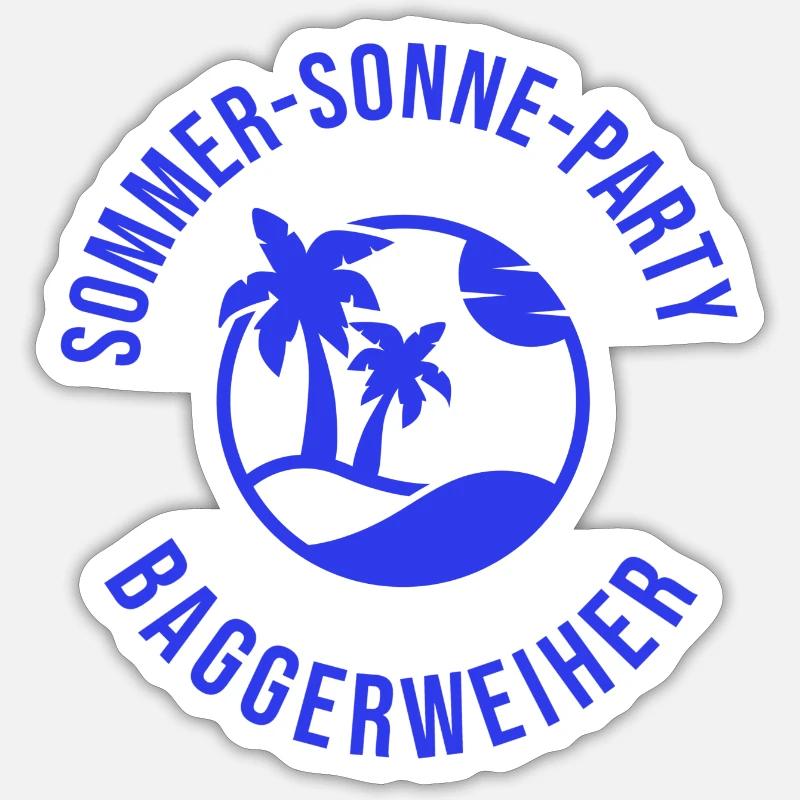 Sticker Größe S (10 x 10 cm) - 