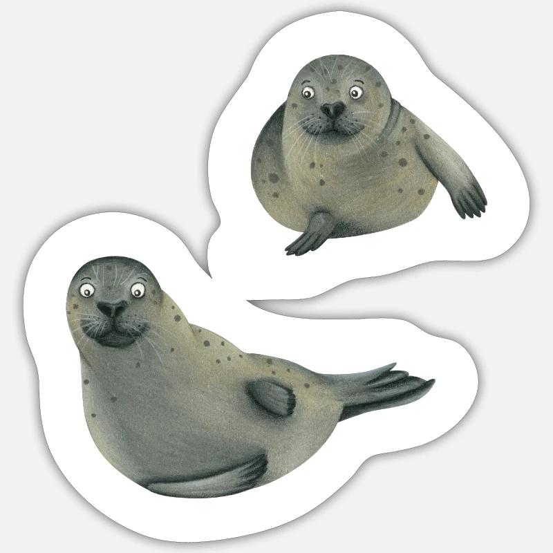 Seals Sticker size S (10 x 10 cm)