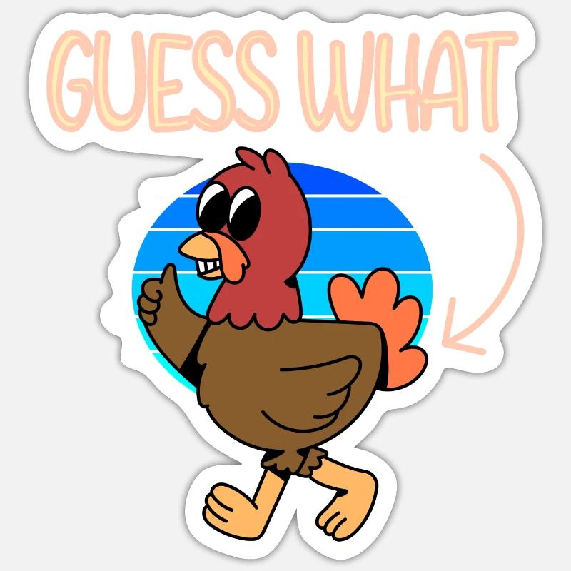 Sticker taille S (10 x 10 cm) - 