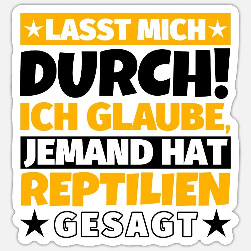 Sticker Größe S (10 x 10 cm) - 