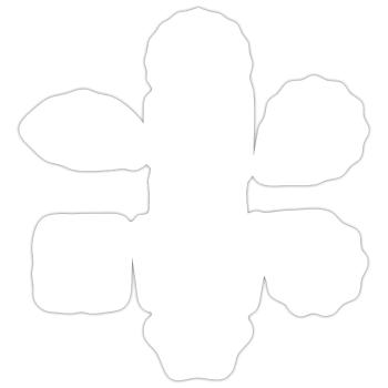 Chakra - Sticker size S (10 x 10 cm) - white matte - Front
