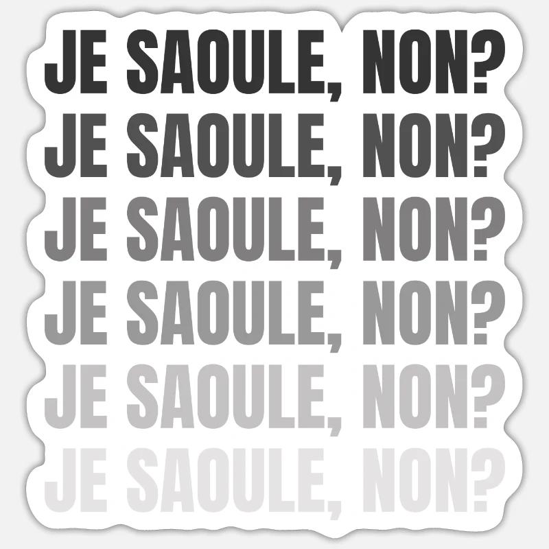 Sticker taille S (10 x 10 cm) - 
