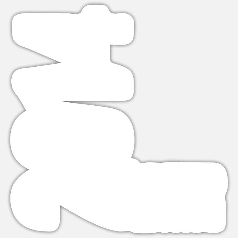 Sticker taille S (10 x 10 cm) - 