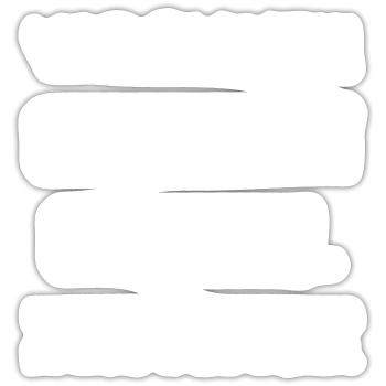 Morgenmuffel - Noch nicht ansprechen Bitte warten - Sticker Größe S (10 x 10 cm) - Mattweiß - Vorne
