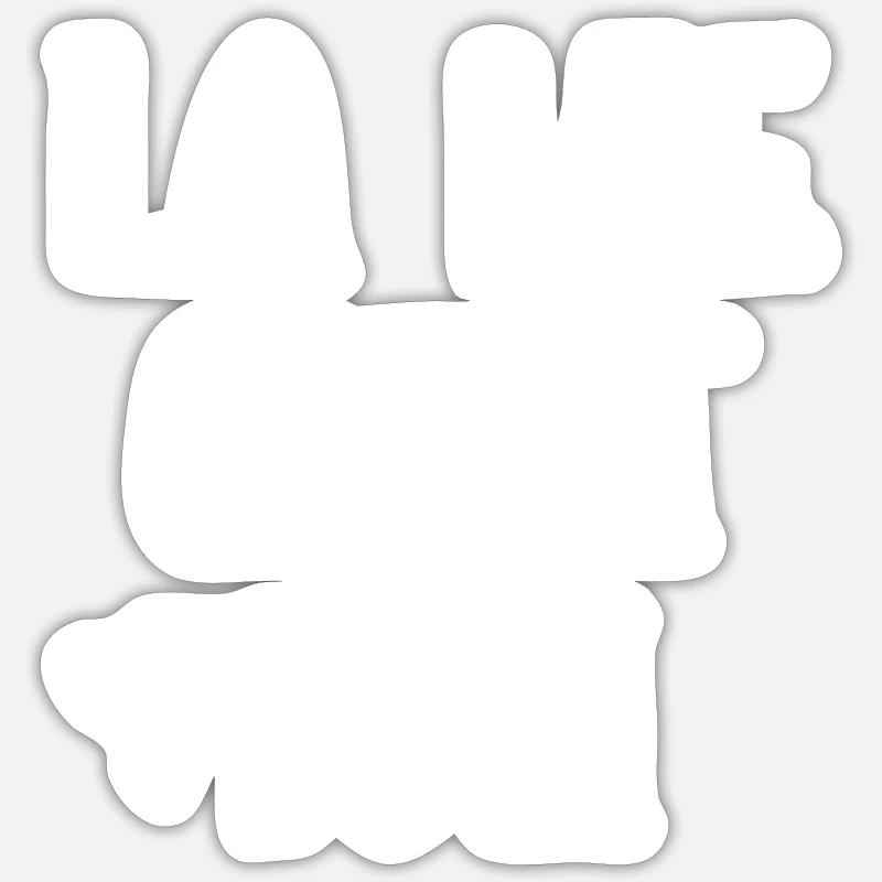 Sticker taille S (10 x 10 cm) - 