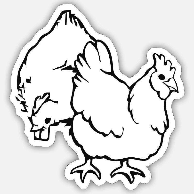 Sticker size S (10 x 10 cm) - 