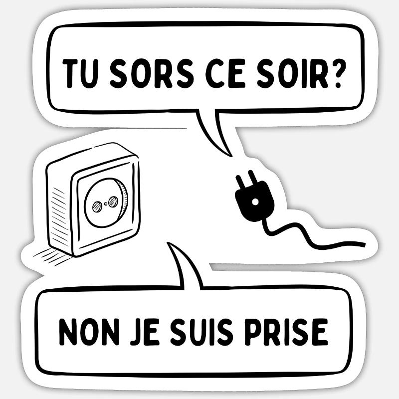 Sticker taille S (10 x 10 cm) - 