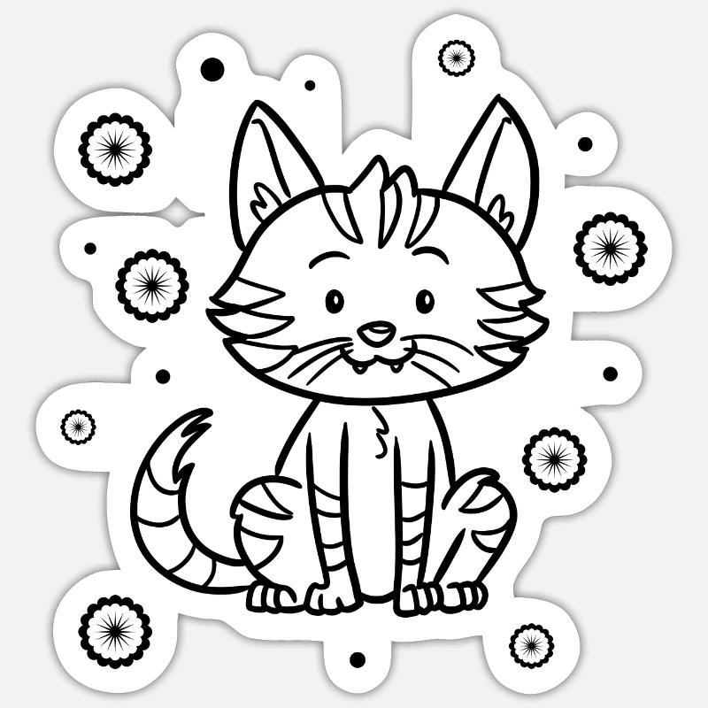 Sticker Größe S (10 x 10 cm) - 