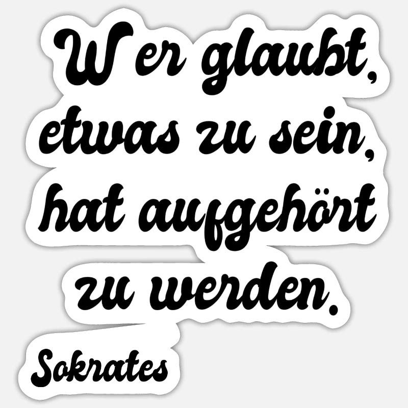 Sticker Größe S (10 x 10 cm) - 