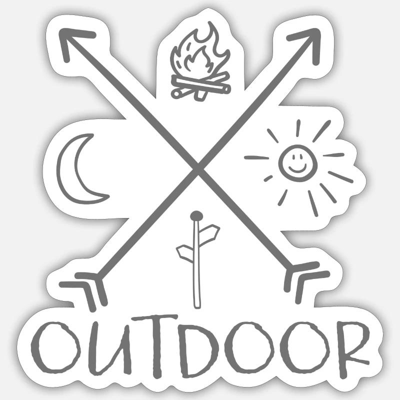 Sticker Größe S (10 x 10 cm) - 