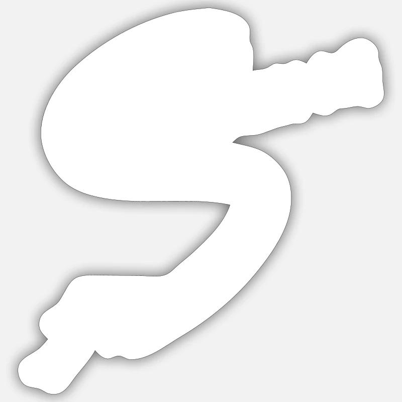 Sticker Größe S (10 x 10 cm) - 