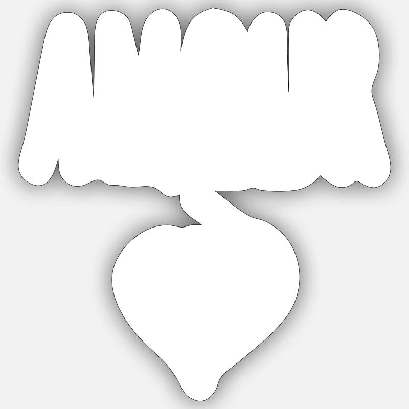 Sticker taille S (10 x 10 cm) -