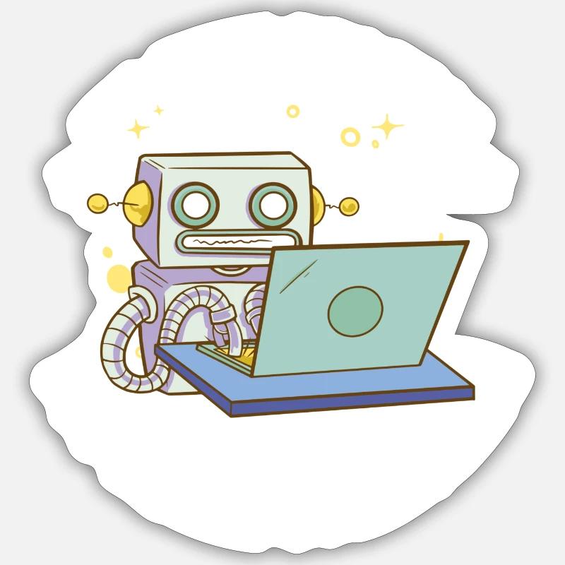 I`m here because you broke something IT Programm Sticker Größe S (10 x 10 cm)