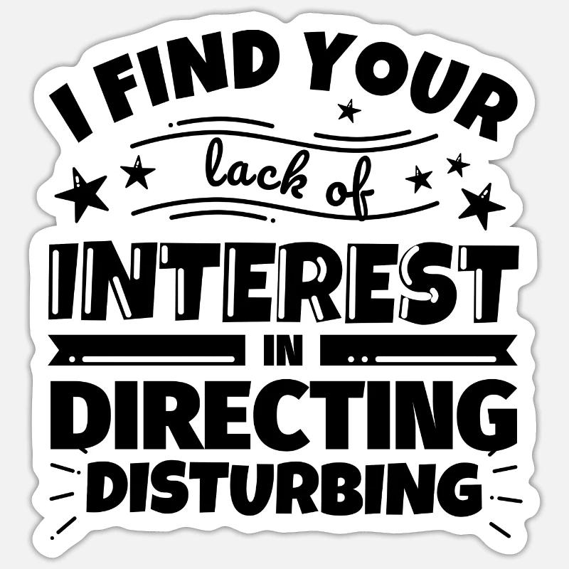 Lead a fun gift Sticker size S (10 x 10 cm)