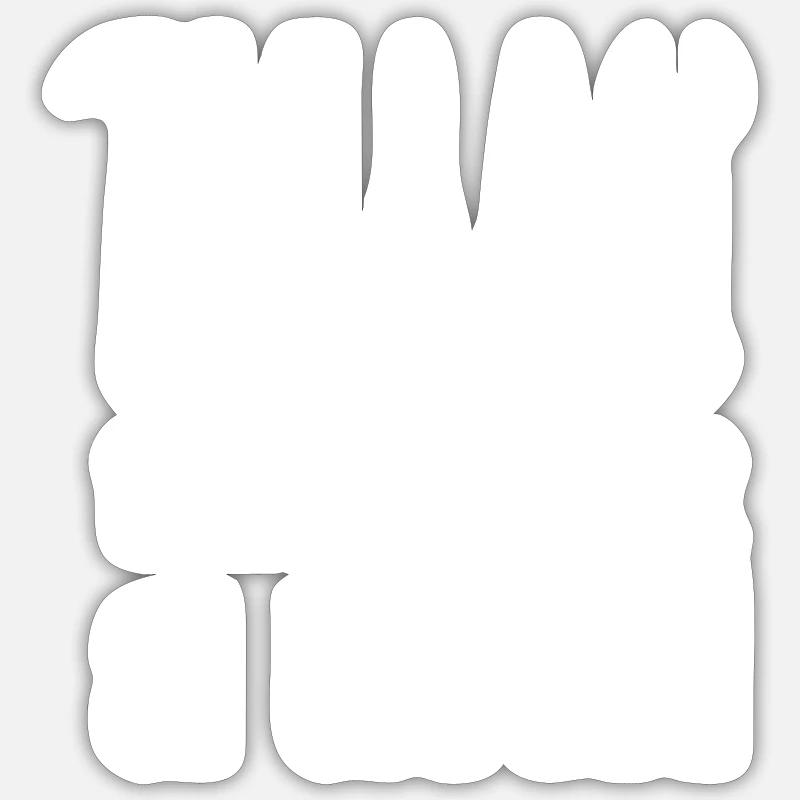 Sticker Größe S (10 x 10 cm) - 