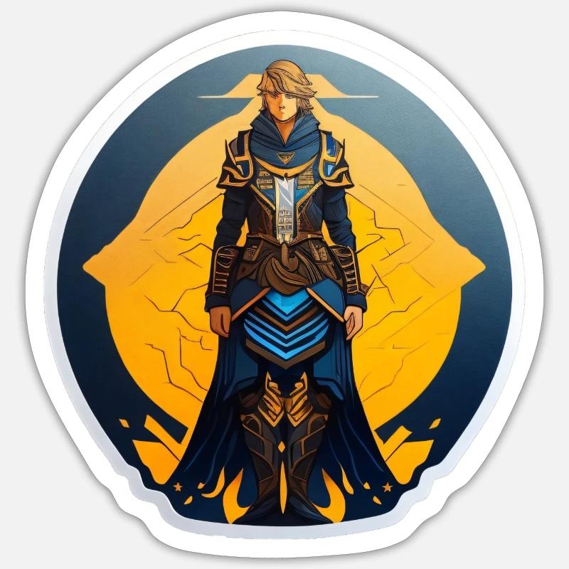 Le nouveau - Sticker taille S (10 x 10 cm) - blanc mat