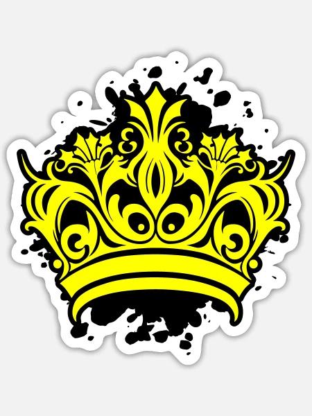 - Sticker size S (10 x 10 cm) - white matte