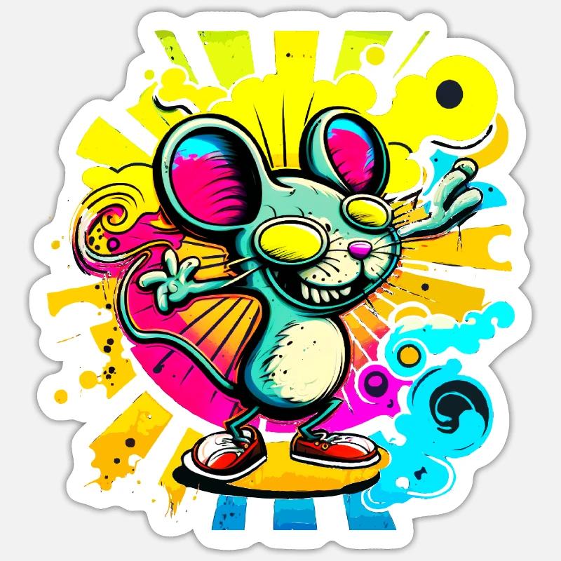 Sticker taille S (10 x 10 cm) - 