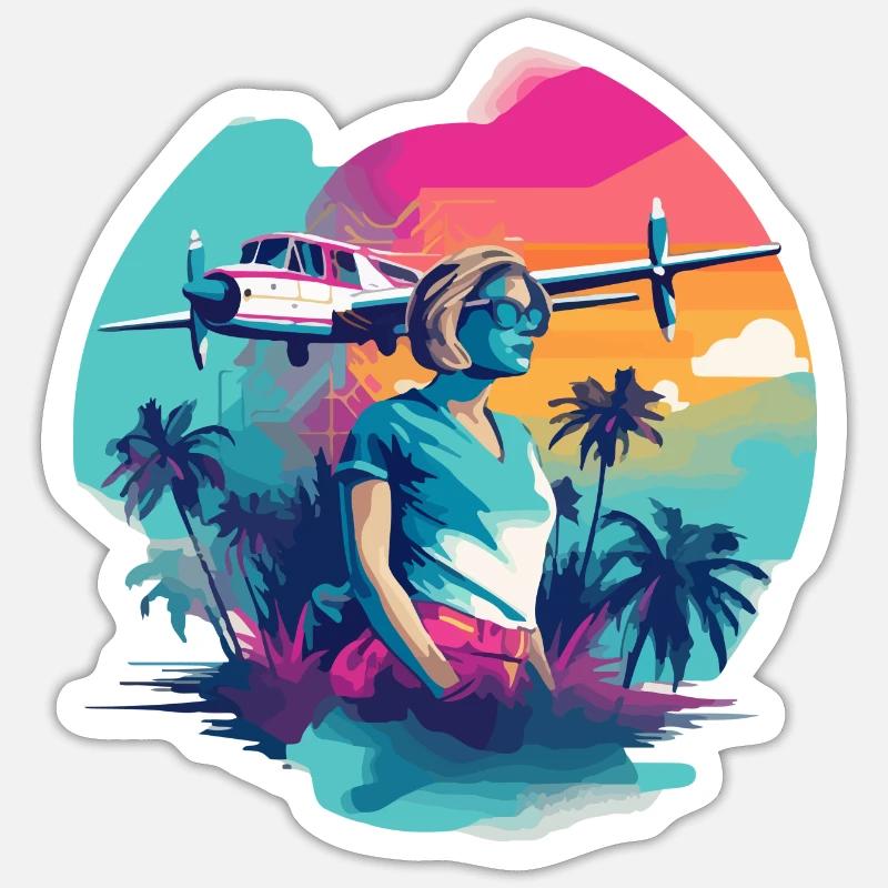 Sticker taille S (10 x 10 cm) - 