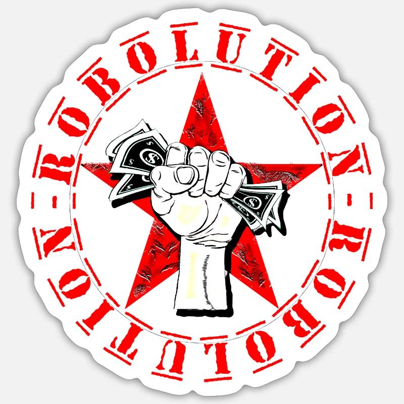 Lution de vol Sticker taille S (10 x 10 cm)