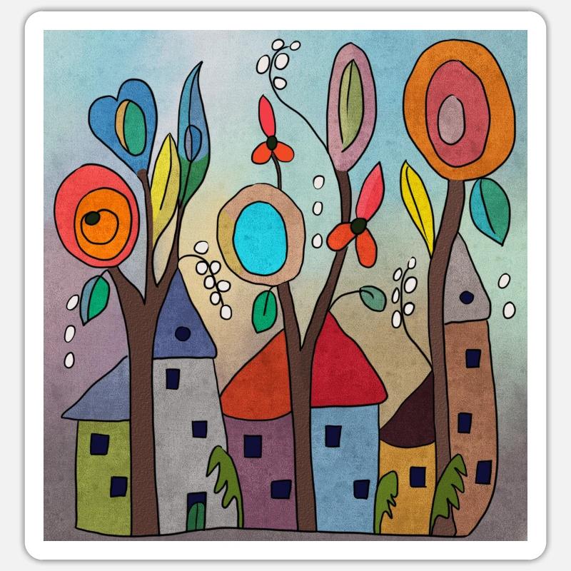 Sticker Größe S (10 x 10 cm) - 