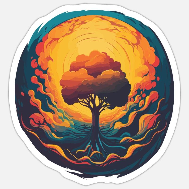 Sticker Größe S (10 x 10 cm) - 