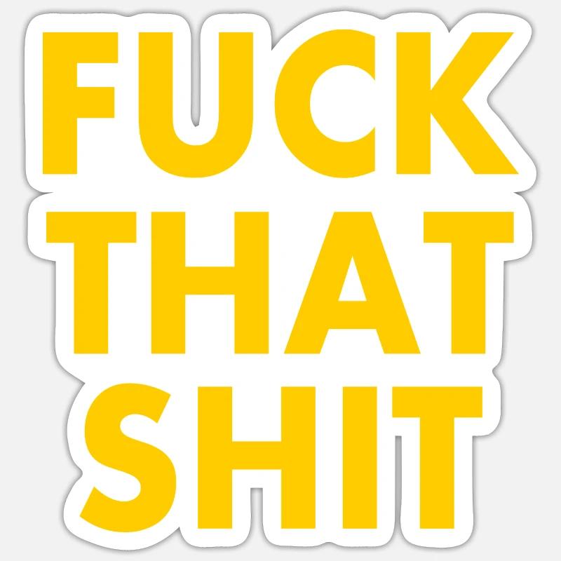 Sticker Größe S (10 x 10 cm) - 