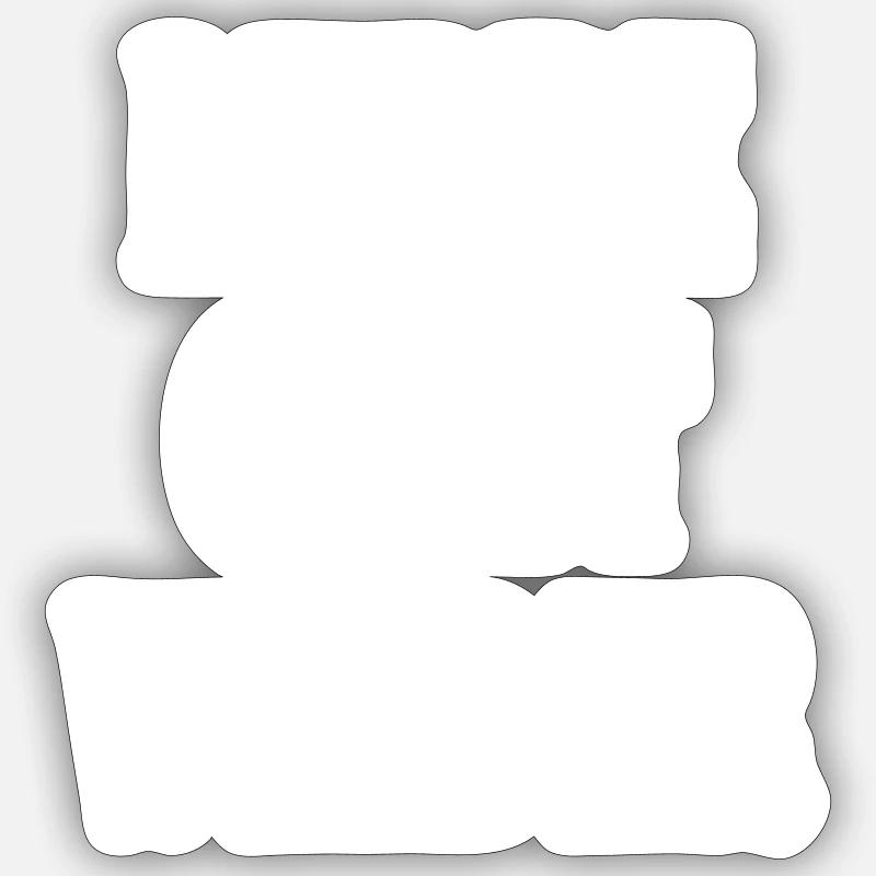 Sticker Größe S (10 x 10 cm) - 