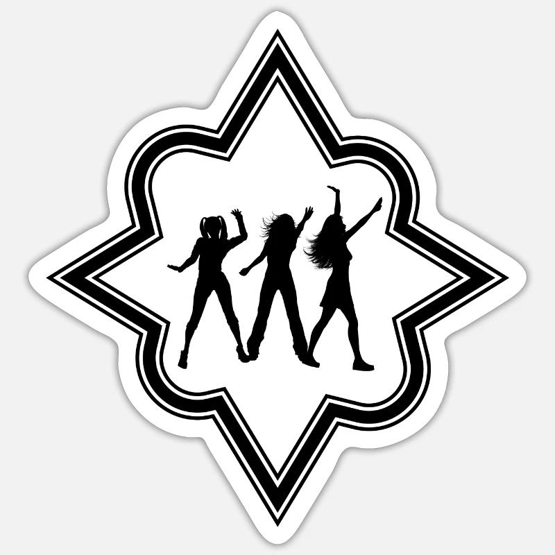 Sticker Größe S (10 x 10 cm) - 
