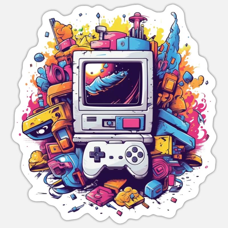 Sticker taille S (10 x 10 cm) - 