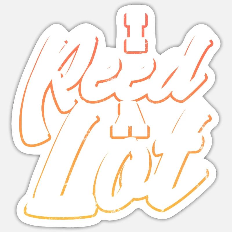 J’ai beaucoup de roseaux | Harmonica Sticker taille S (10 x 10 cm)