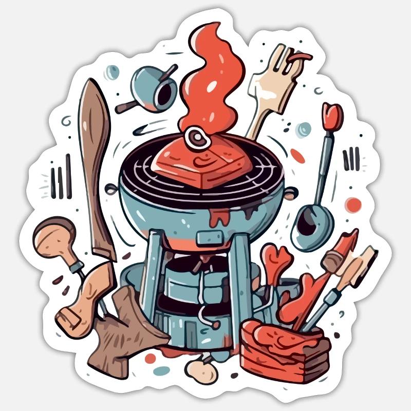 Sticker taille S (10 x 10 cm) - 