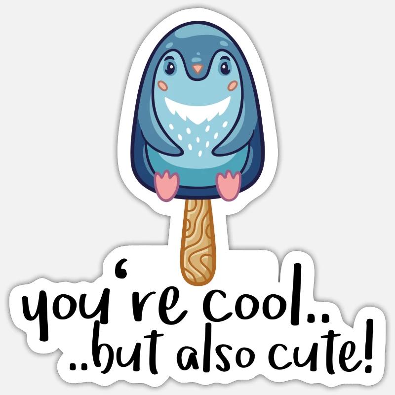 Vogel - Sticker Größe S (10 x 10 cm) - Mattweiß