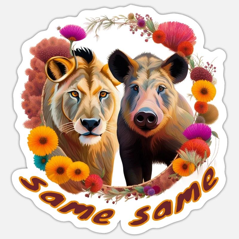 Sticker taille S (10 x 10 cm) - 