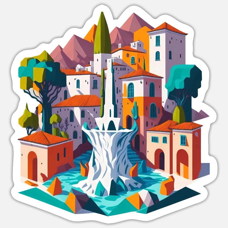 Sticker Größe S (10 x 10 cm) - 
