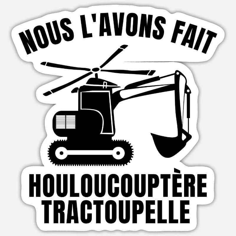 Sticker taille S (10 x 10 cm) - 