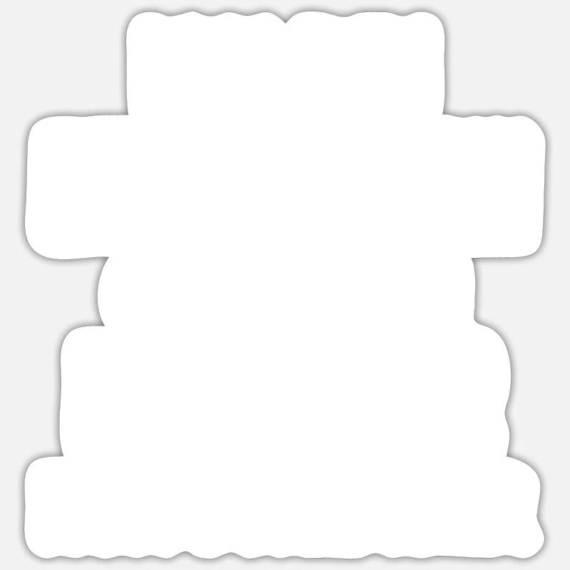 Informatiker Spruch Beruf Sticker Größe S (10 x 10 cm)