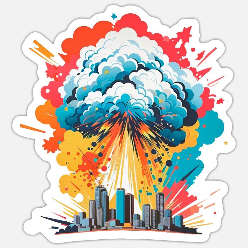 Sticker taille S (10 x 10 cm) - 