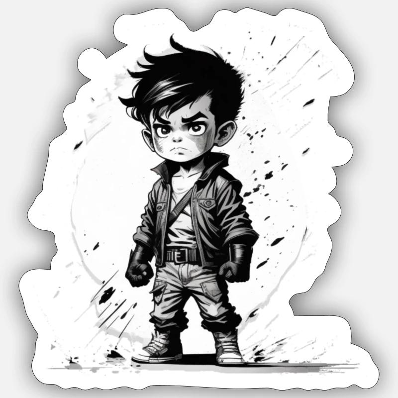 Sticker Größe S (10 x 10 cm) - 
