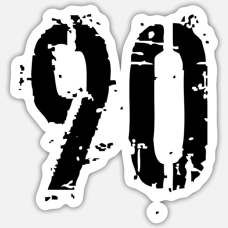 Sticker Größe S (10 x 10 cm) - 