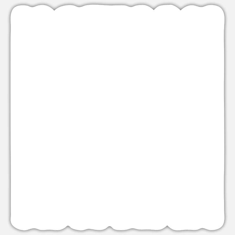 Held Nathan - Sticker Größe S (10 x 10 cm) - Mattweiß