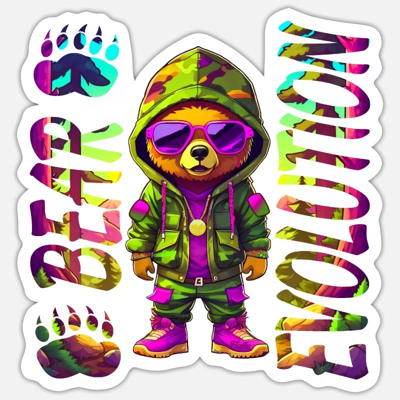 Sticker Größe S (10 x 10 cm) - 