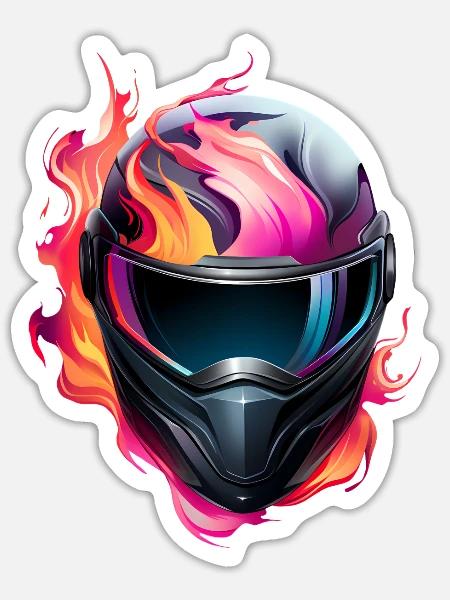 - Sticker size S (10 x 10 cm) - white matte
