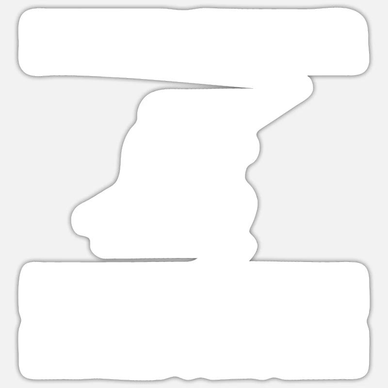 Sticker Größe S (10 x 10 cm) - 