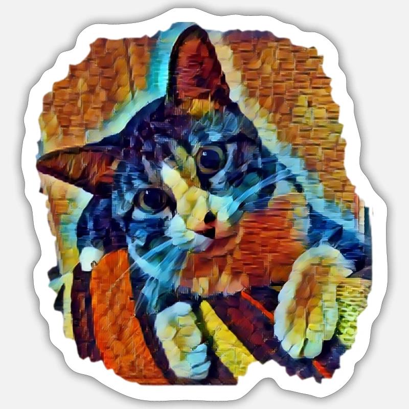 Sticker taille S (10 x 10 cm) - 